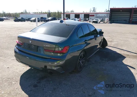 2021 BMW 330I из США, поврежденный, VIN 3MW5R1J09M8B90129